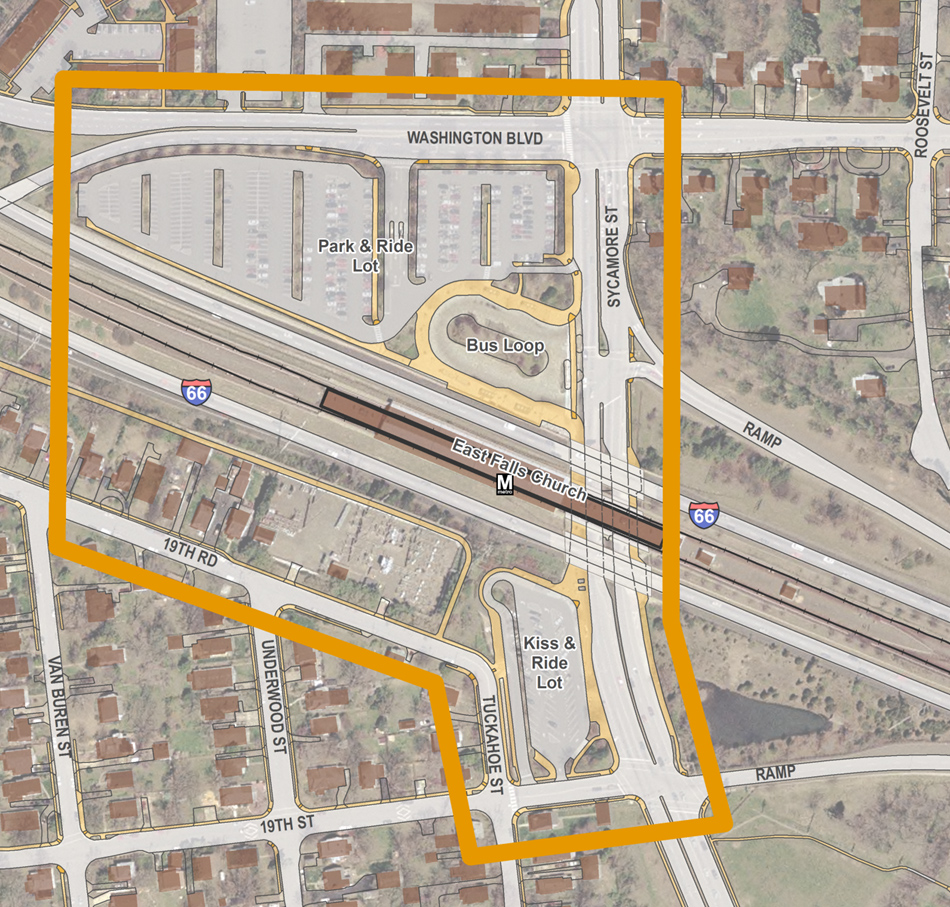 East Falls Church Metrorail Station Bus Facility Study • Foursquare ITP